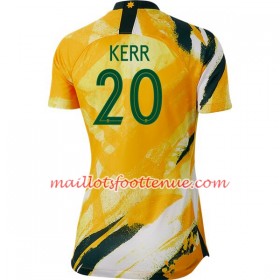 Maillot/Tenue Australie Sam Kerr 20 Domicile Coupe du monde féminine 2019